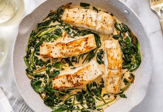 Fish Florentine